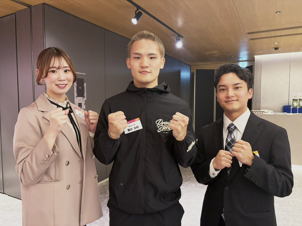 2024年に副賞・応援のチカラ賞をW受賞 藤田 炎村選手│ボクシング