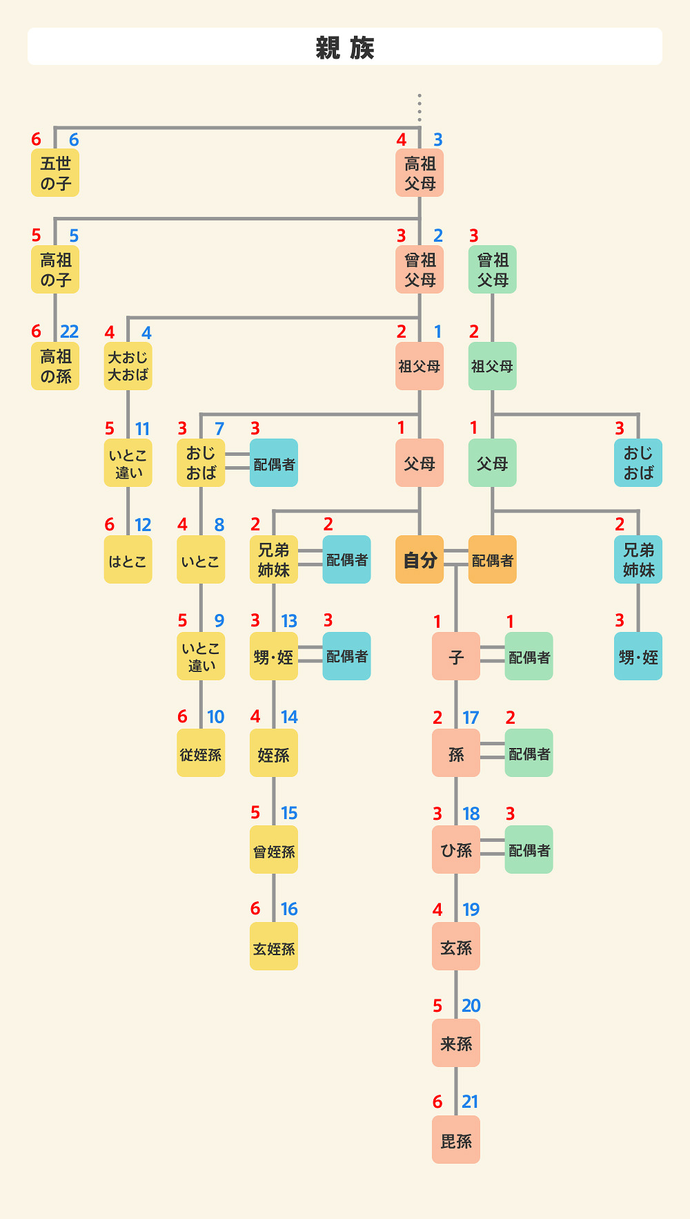 親族の範囲
