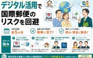 海外在住の相続人がいる手続き。デジタル活用で国際郵便のリスクを回避した不動産の相続登記事例