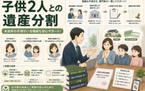 夫の急逝で幼い子供2人との相続。「母親に100%」の遺産分割を家庭裁判所に認めてもらった手続き事例