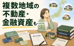 複数地域の不動産と多数の金融資産。一部兄弟の相続放棄も含め、相続手続きを完了させた事例