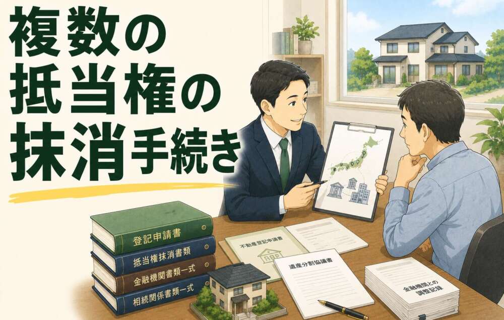 相続不動産が抵当権まみれ！？ 金融機関と連携し、約6ヶ月で登記を完了させた事例