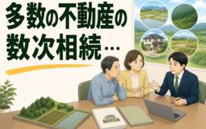 長年放置された多数の不動産の数次相続…。3ヶ月で処分の道筋をつけた相続登記事例