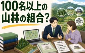 山林に100名以上の組合が!? 複雑な相続登記を約5ヶ月で完了させた事例