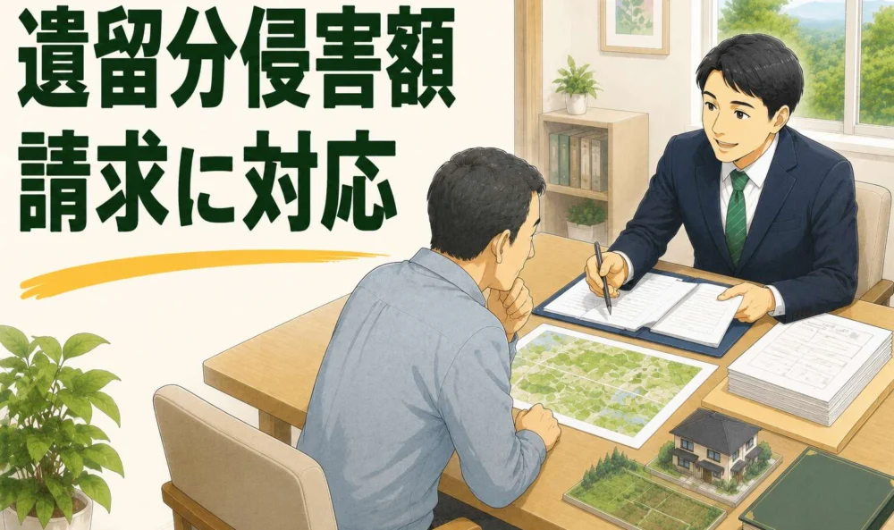 遺留分侵害額請求された！　払えるかという不安に寄り添い、長年放置された不動産をきれいに相続登記した事例