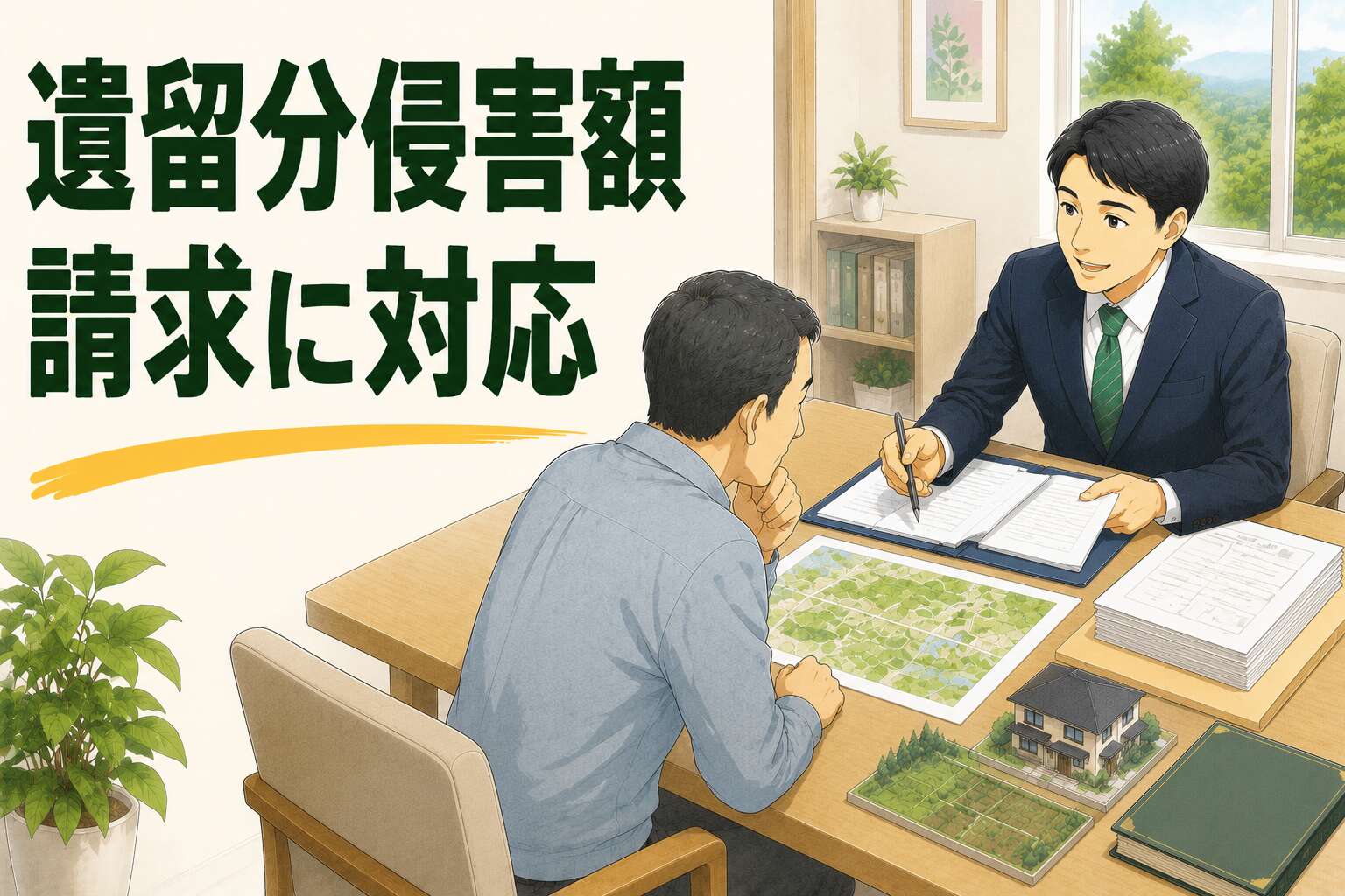 遺留分侵害額請求された! 払えるかという不安に寄り添い、長年放置された不動産をきれいに相続登記した事例