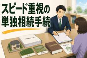 他に相続人がいないからこそ手っ取り早くしたい。スピード重視の相続登記を1ヶ月半で終えた事例