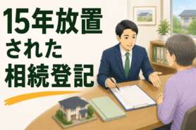 15年間放置された相続登記。義務化への不安を解消し、お客様のスタイルに合わせた穏便進行で安心してお任せ頂けた事例