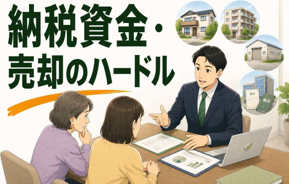 期限10ヶ月で資産6,000万円超の相続、納税資金不足と売却困難な不動産問題を一括解決した事例