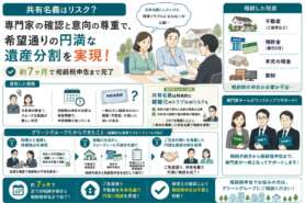 「共有名義はリスク？」専門家の確認と意向の尊重で、希望通りの円満な遺産分割を実現した事例