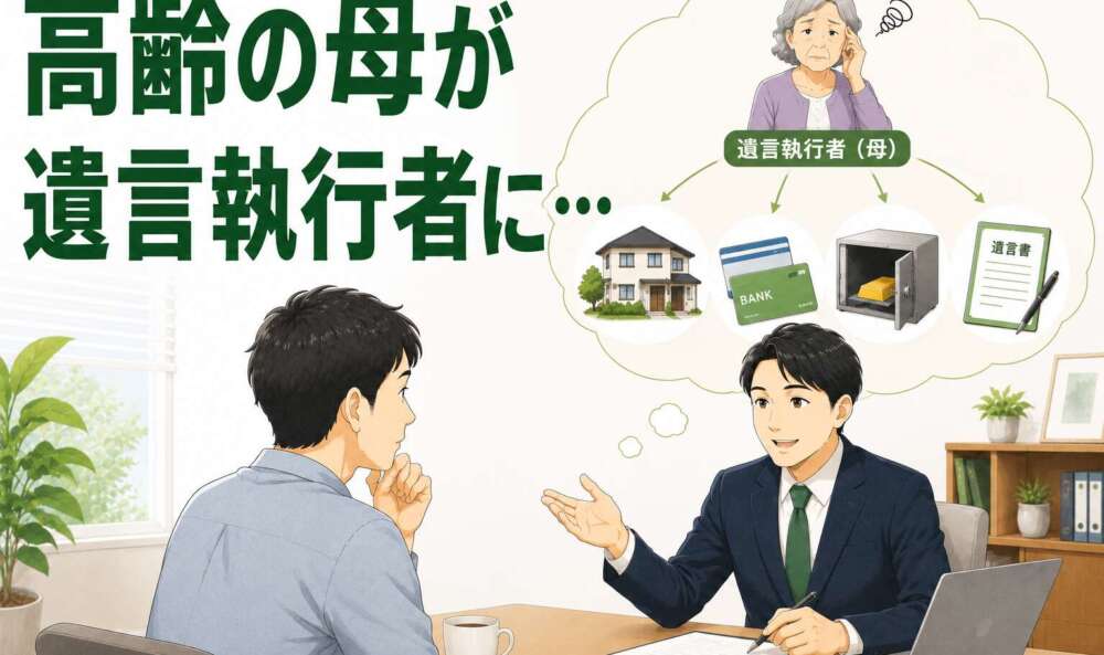 高齢の母が遺言執行者で手続きが進まない…貸金庫を含む複雑な相続を10ヶ月で完了させた事例