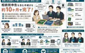 複雑な生前贈与歴や証券手続きも…。税理士と連携し10ヶ月で相続税申告を完了させた事例