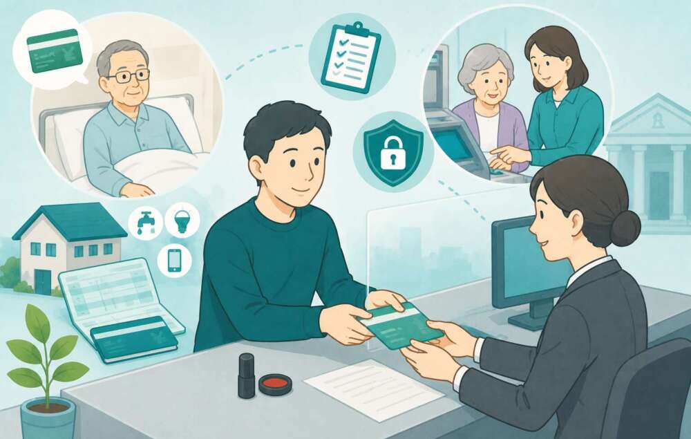 代理人が銀行口座から預金を引き出す方法｜準備や認知症対策も紹介